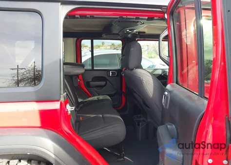 2022 Jeep Wrangler Unlimited Sport S 4X4 z USA, uszkodzony, nr VIN 1C4HJXDG4NW203378